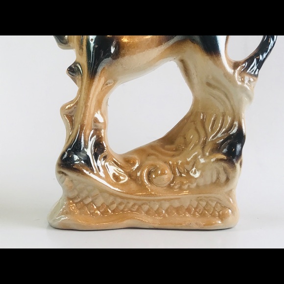 Brazilian Porcelain Luster Ware Prancing Horse MCM - Picture 2 of 8